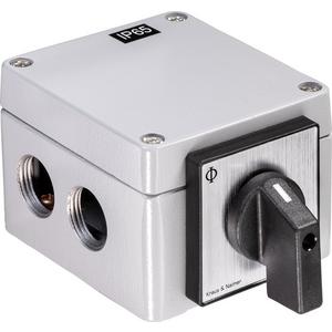 AUSSCHALTER ALU-GEH.IP65  1POL