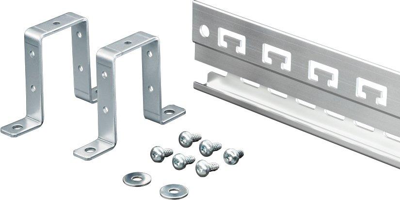 Schiene für EMV-Schirmbügel und Zugentlastung Breite 1200 mm
