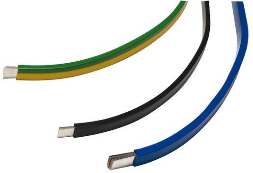 Kupfer - Band verzinnt 100 A 3 x 9 x 0,8 mm schwarz