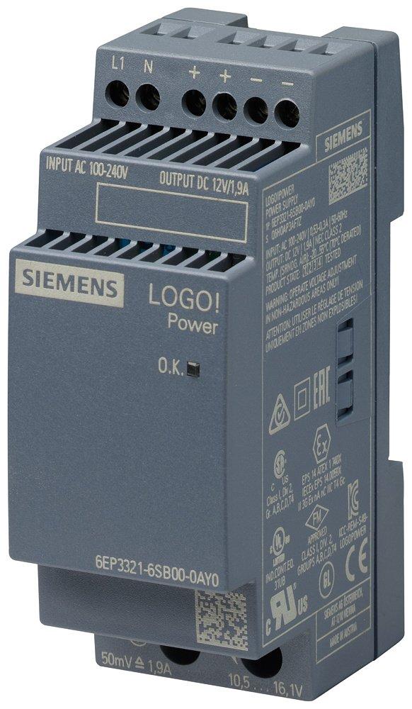 LOGO! POWER 12 V / 1,9 A - geregelte Stromversorgung