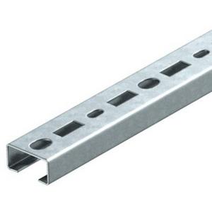 Profilschiene gelocht Schlitzweite 17mm 500x35x18 St FS
