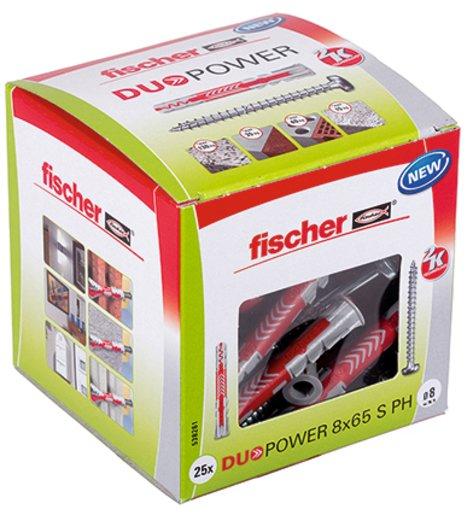 DUOPOWER 8x65 S mit PanHead-Schraube