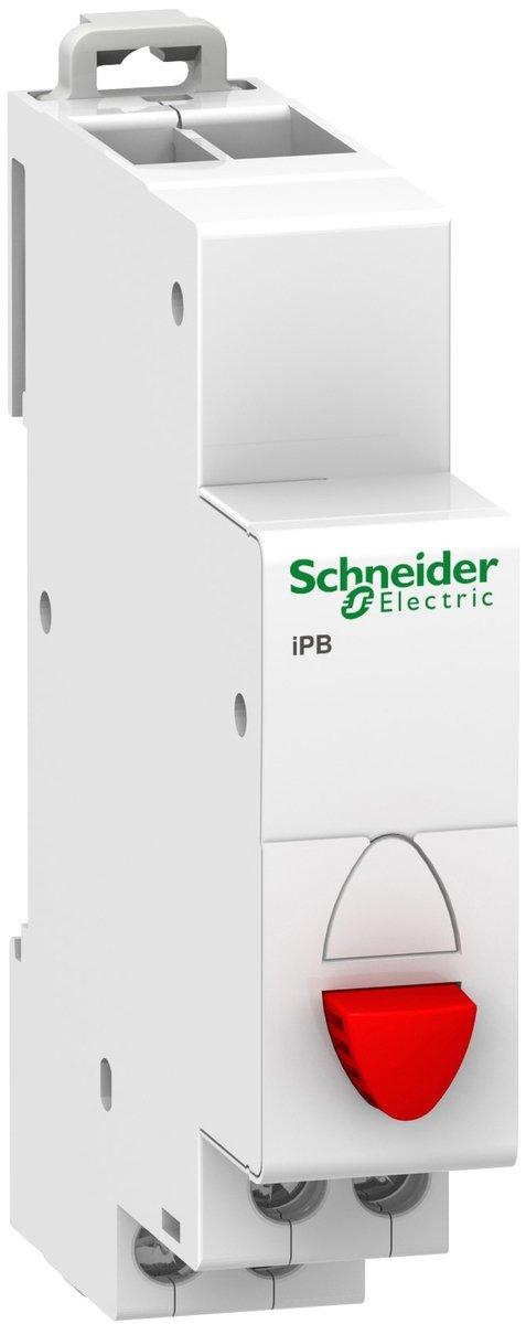 Drucktaster iPB 1Ö rot