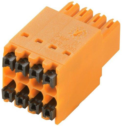 Leiterplattensteckverbinder seitlich geschlossen 3,50 mm 6-polig