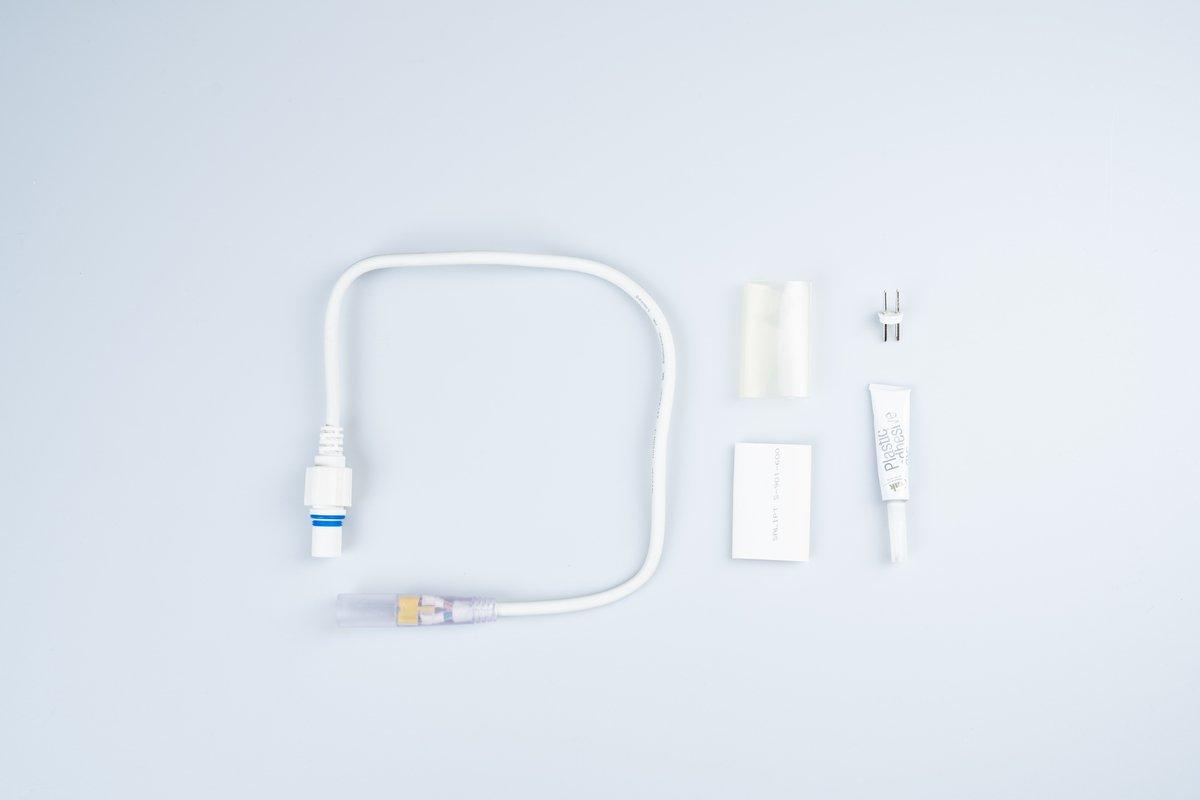 QuickFix Rope Light Adapter 0,5m weißes Kabel