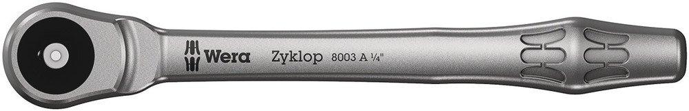Umschaltknarre 1/4 Zoll (6.3 mm) 141 mm Zyklop Metal