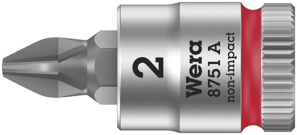Zyklop Bitnuss mit 1/4 Zoll Antrieb PH 2 x 28 mm
