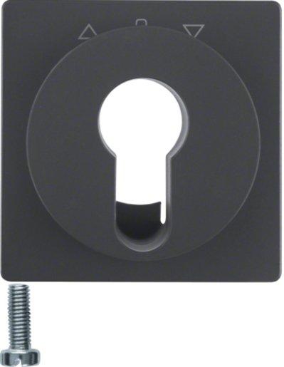 Zentralstück für Jalousie-Schlüsselschalter/-taster Q1 Q3 anthrazit