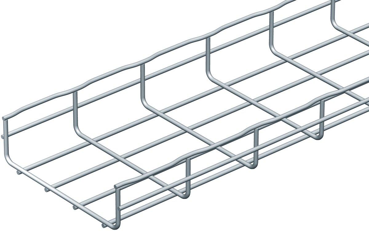 Schwerlast-Gitterrinne CF 3000X50X54 V2A