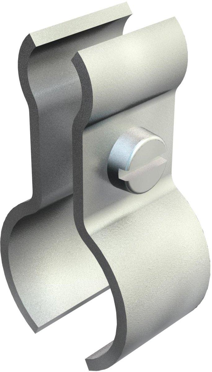 Spanndrahtschelle für Seil 4-9mm 19-28mm St G