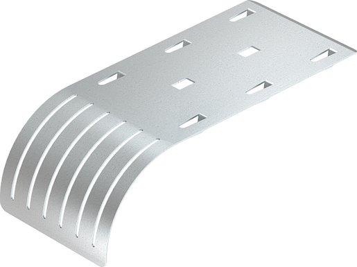 Kabelabgangsblech für Gitterrinne 192x85x51 St bandverzinkt