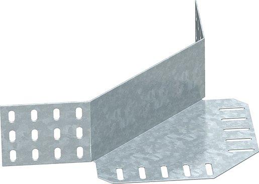 Eckverbinder für Kabelrinne St bandverzinkt