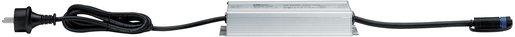 Plug+Shine Power Supply IP67 230/24V DC 150W Silber Alu