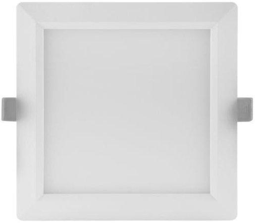 Einbaudownlight LED SLIM square DA:210x210mm 18W 6500K 1530lm weiß