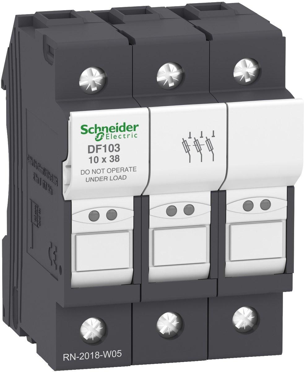 Sicherungshalter TeSys 3-polig 32 A Sicherungsgröße 10 x 38 mm