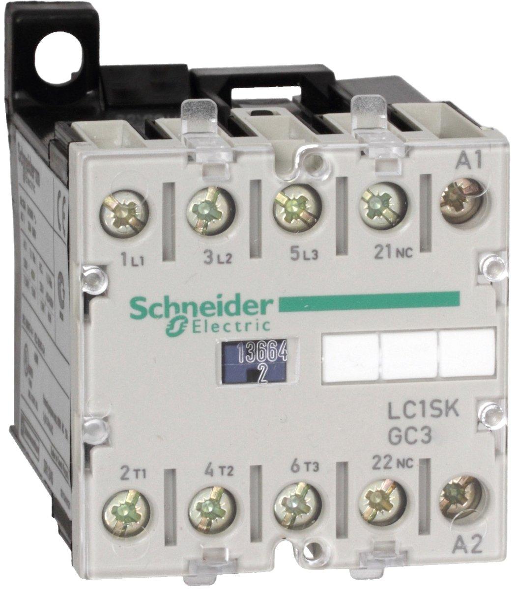 Installationsschütz 3-polig 1Ö 4 kW 400 V AC3 Spule 230 V 50/60 Hz