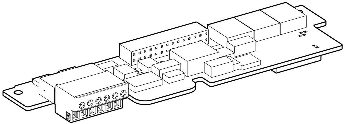 Encoder-Interfacekarte mit Gegentakt-Ausgängen (push-pull) 24 V DC