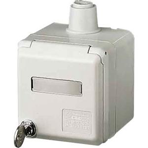 AP CEE-Wandsteckdose Cepex 32A 3p 230V 6h IP44 lichtgrau