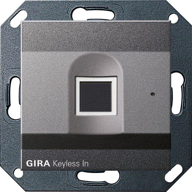 Keyless In Fingerprint-Leseeinheit System 55 Anthrazit