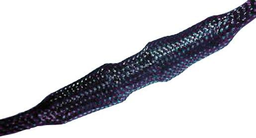 Polyester Geflechtschlauch HEGP30 Schwarz 50M Rolle ME