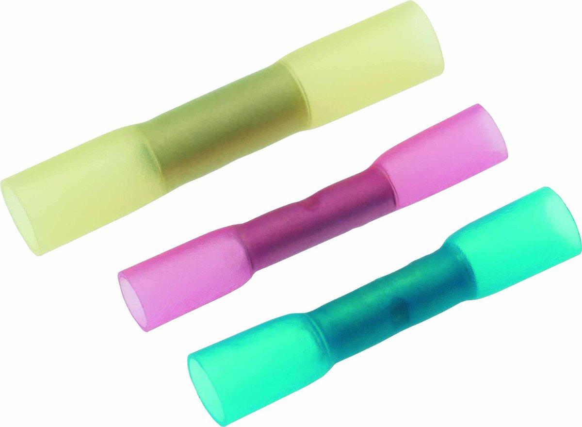 Stoßverbinder mit Schrumpfisolation 4 - 6mm² gelb