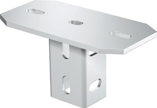 Kopfplatte für US 7-Stiel V2A 1.4301 gebeizt
