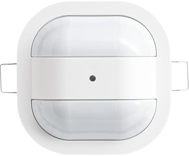 Busch-Präsenzmelder Compact mit Relais 8 m 2300 W studioweiß matt