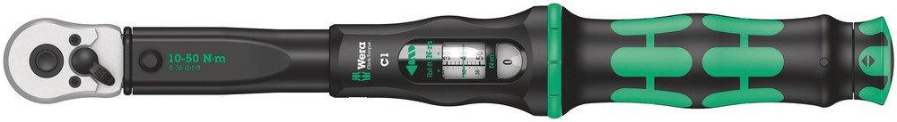 Click-Torque C 1 Drehmomentschlüssel mit Umschaltknarre 1/2 Zoll 10 - 50 Nm