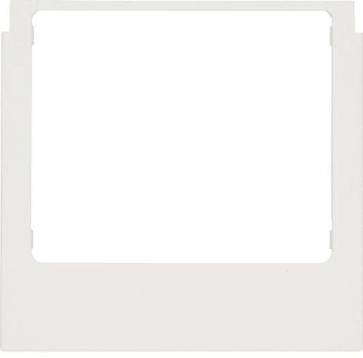 Designrahmen eckig polarweiß matt