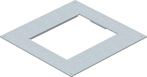 Montagedeckel 250-2/3 für GES6 282x282x4 St bandverzinkt