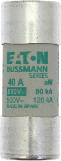 Sicherungseinsatz Niederspannung 40 A AC 690 V 22 x 58 mm aM IEC