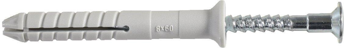 Nageldübel mit Senkkopf 6 x 60 mm