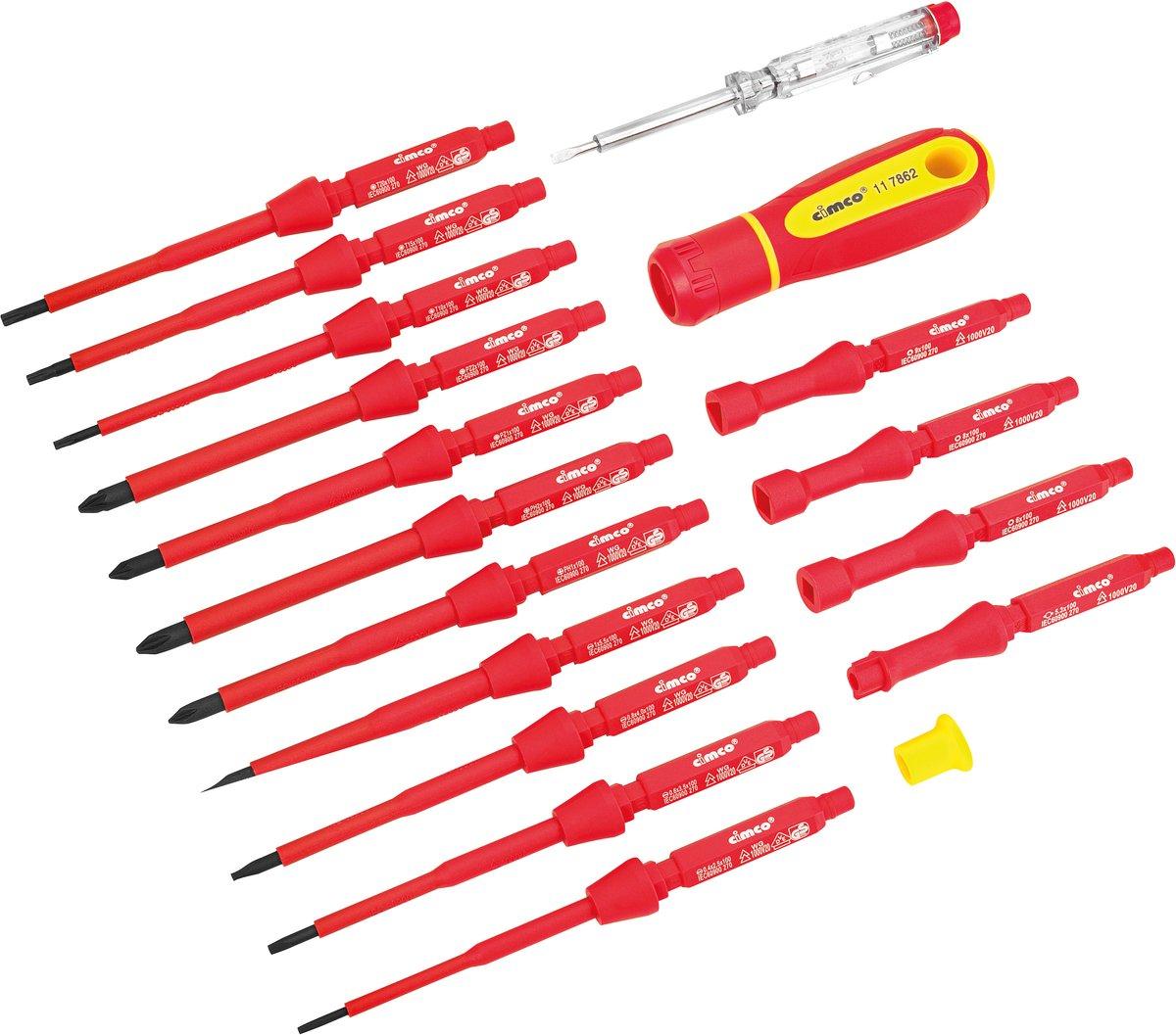 VDE-Schraubendreher-Wechselklingen-Set 18-teilig