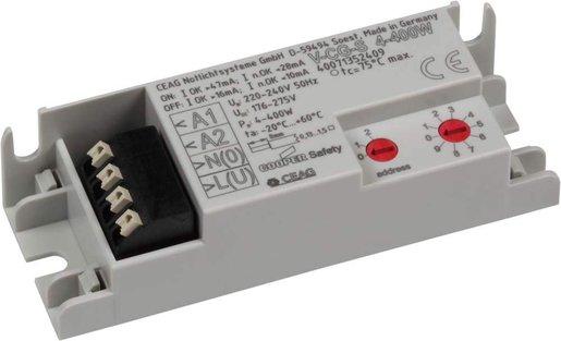 Notleuchten-Überwachungsmodul&nbsp;230V 4 W - 400 W IP20 21x85x30mm