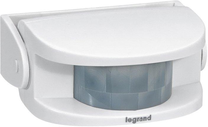 Funk-Bewegungsmelder 120° bis 8 Meter IP20 Funk 100 Meter Ultraweiß Gong