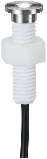 Plug & Shine Einbauleuchten-Set MicroPen II LED 5x0,22W IP67 3000K Edelstahl