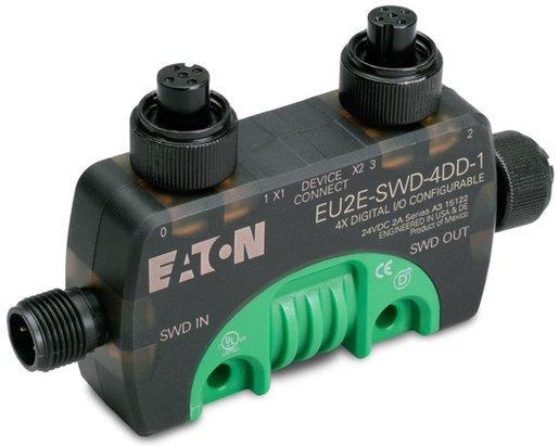 SWD T-Connector Ein-/Ausgabemodul IP69K 24VDC vier konfigurierbare Ein-/Ausgänge