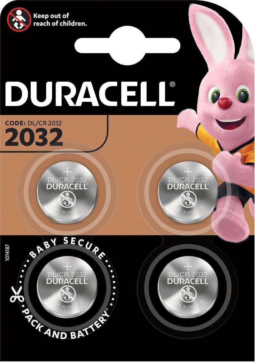 Knopfzellenbatterie Lithium DL/CR 2032 4 Stk