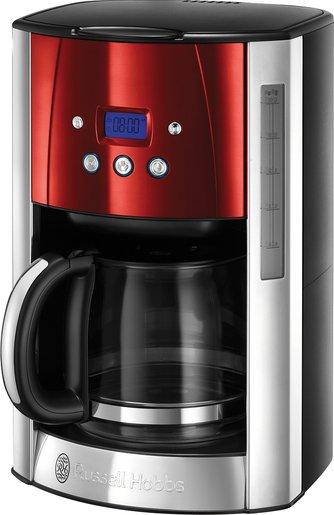 Kaffeemaschine Luna Solar Red Digitale Glas 23240-56