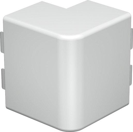 Außeneckhaube 60x110mm PC/ABS reinweiß