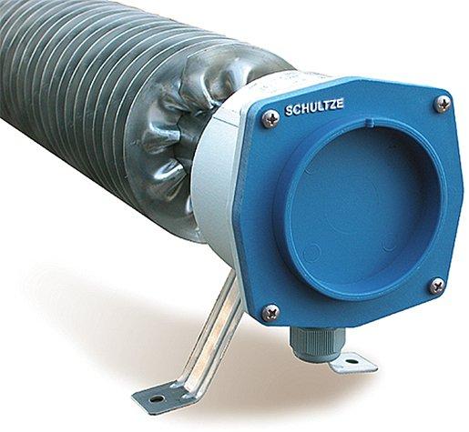 Rippenrohrheizofen universal, 1000 W 230/400 V, Edelstahl, IP66/67