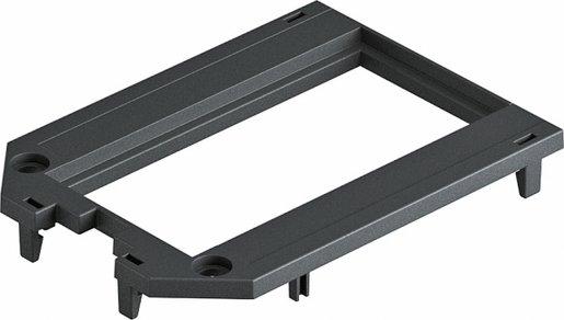 Abdeckplatte UT3/UT4 für den Einbau von 2 x Modul 45