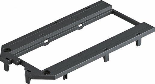 Abdeckplatte UT4 für den Einbau von 3 x Modul 45