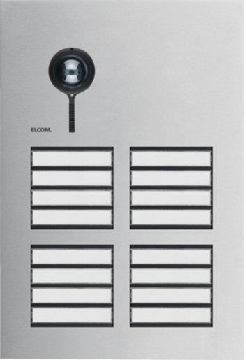 Türstation Video 16/2 2D Edelstahl ONE