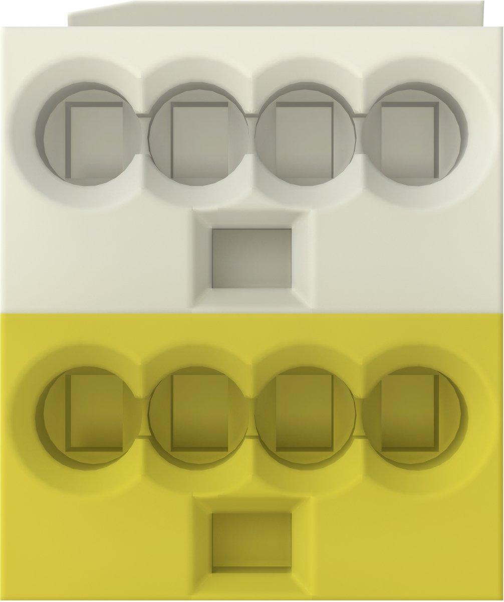 Anschlussklemme weiß
