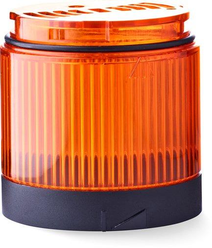 Signalsäule Modul Perfect 70 LED Drehlicht-Modul 24 V AC/DC orange schwarz
