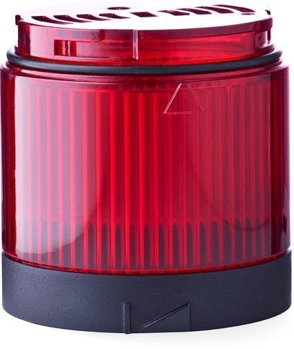 Signalsäule Modul Perfect 70 LED Drehlicht-Modul 24 V AC/DC rot schwarz