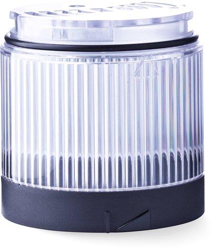 Signalsäule Modul Perfect 70 LED Drehlicht-Modul 24 V AC/DC klar schwarz