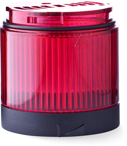 Signalsäule Modul Perfect 70 LED Drehlicht-Modul 24 V AC/DC magenta schwarz