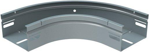 Bogen 90° P31 horizontal sendzimirverzinkt 60x100 mm